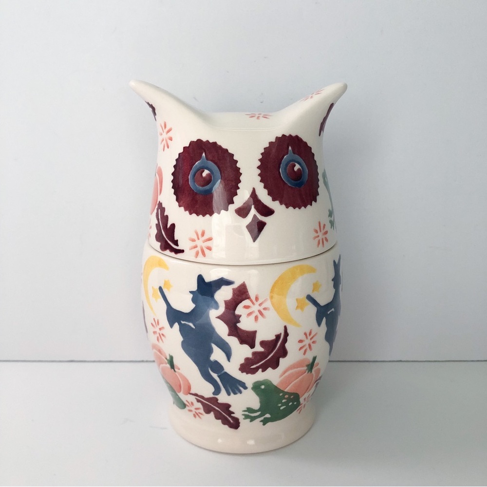 NWT Emma Bridgewater Witch’s Brew small jar owl Halloween - Picture 14 of 14